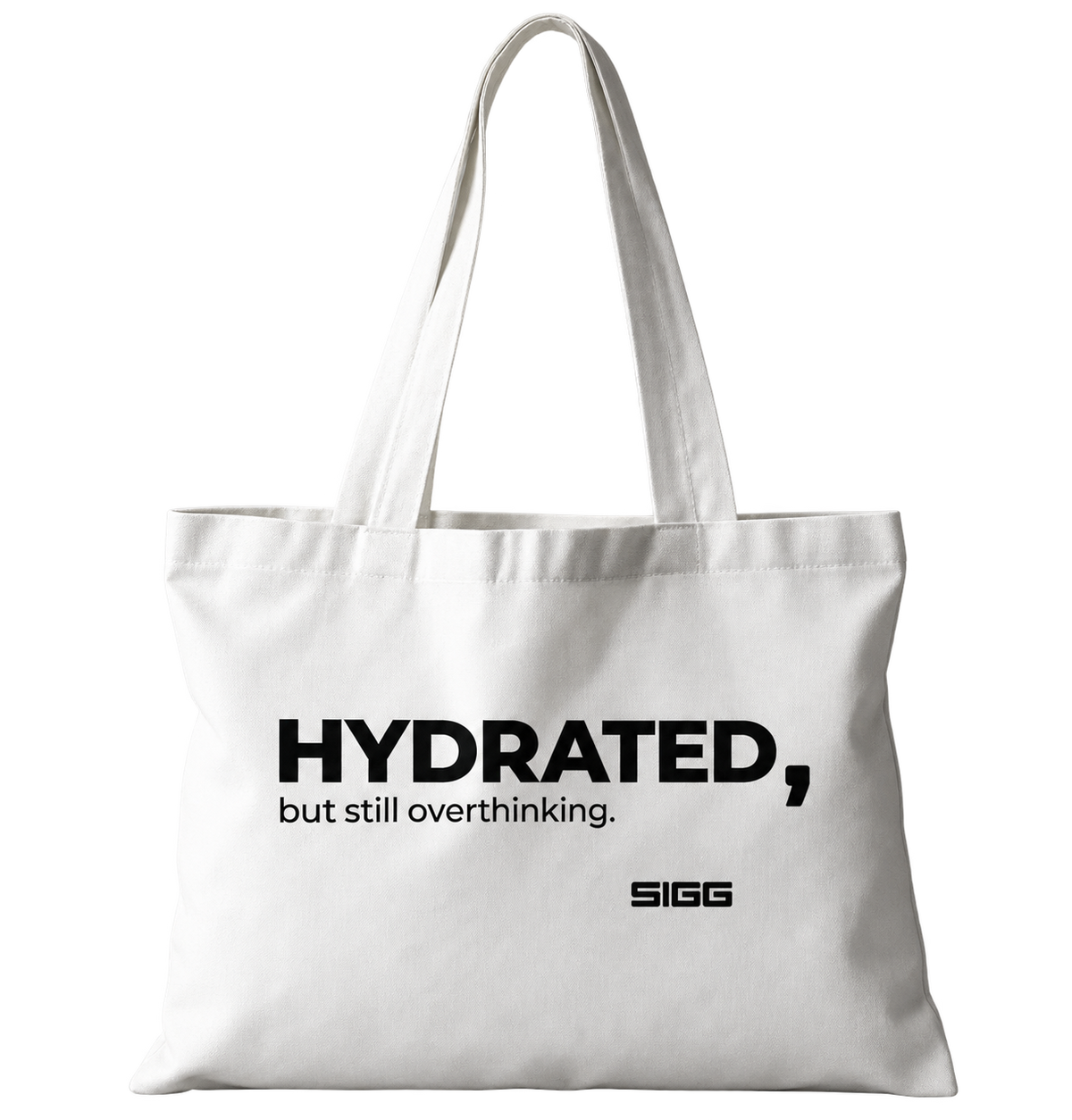 HYDRATED, BUT STILL OVERTHINKING. – Everyday Tote